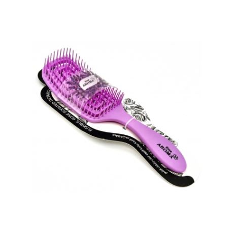 ROSEAROMA HAIR BRUSH PINK (4706)